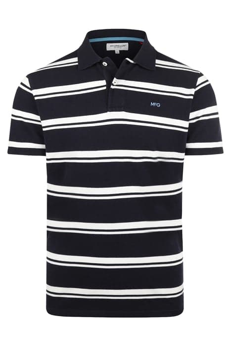 BOLD STRIPE POLO NAVY by McGregor