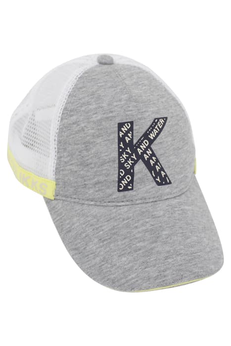 BOYS’ GREY, WHITE AND YELLOW CAP by IKKS