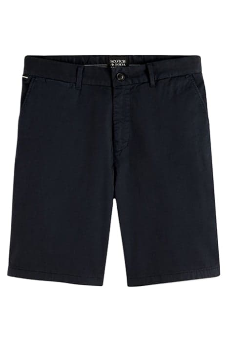 STUART - GARMENT DYE PIMA COTTON SHORT NAVY by Scotch & Soda