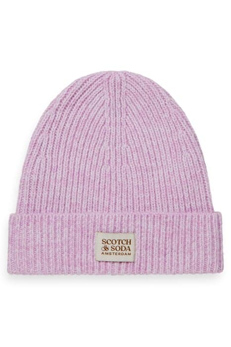 RIB KNIT BEANIE MOONLIGHT MELANGE by Scotch & Soda