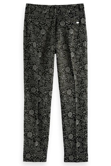 LOWRY - MID RISE SLIM TROUSERS IN PLANETARY JACQUARD PATTERN by Scotch & Soda