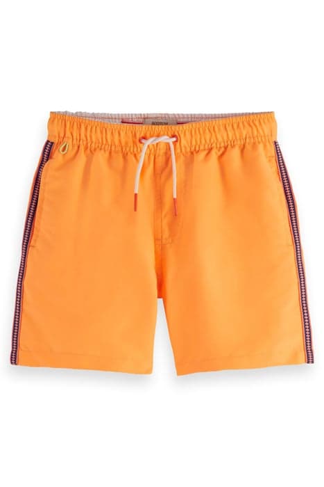 MID LENGTH - 'MAGIC' SWIM SHORTS NEON PEACH by Scotch & Soda