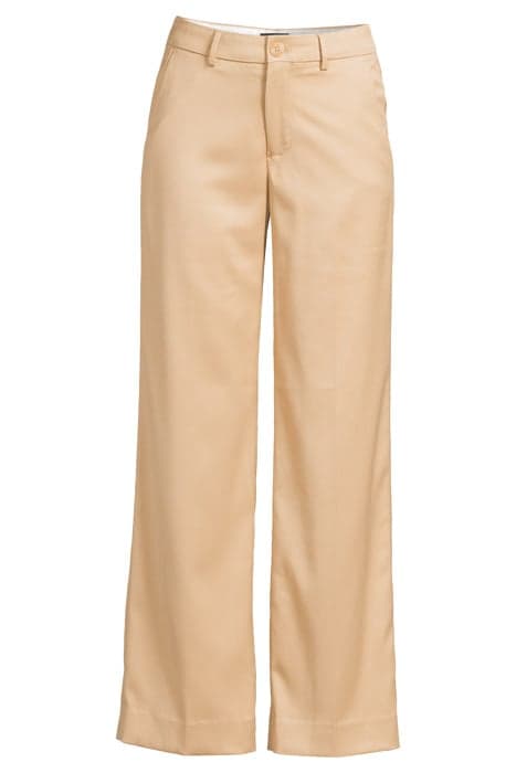 EDIE - HIGH RISE WIDE LEG TROUSERS SAND by Scotch & Soda