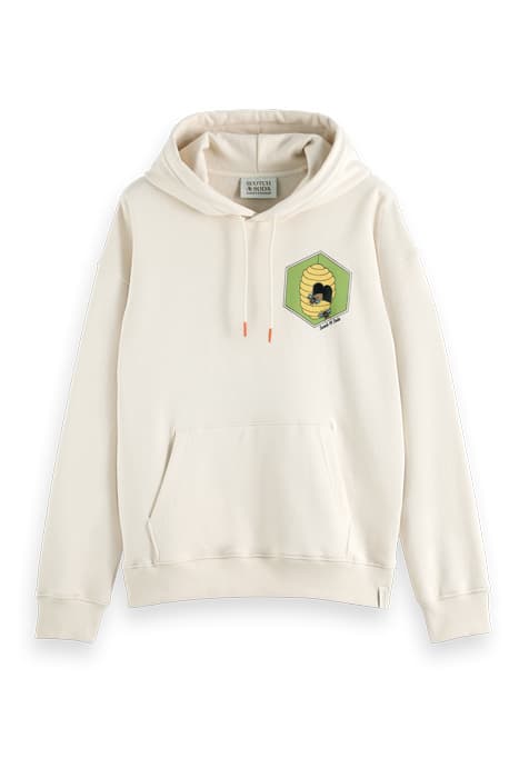 BEE HIVE - HOODIE ECRU by Scotch & Soda