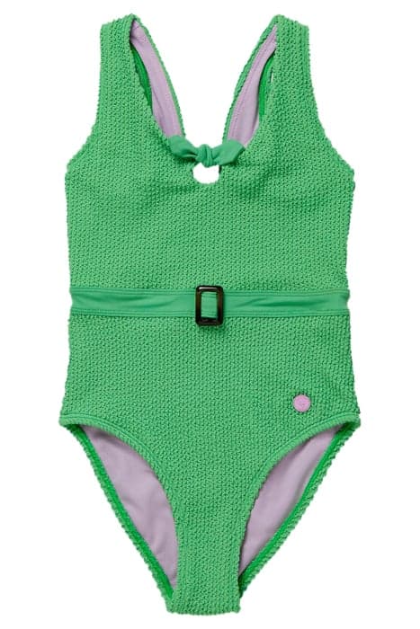 BELTED CRINKLE BATHING SUIT PARAKEET by Scotch & Soda