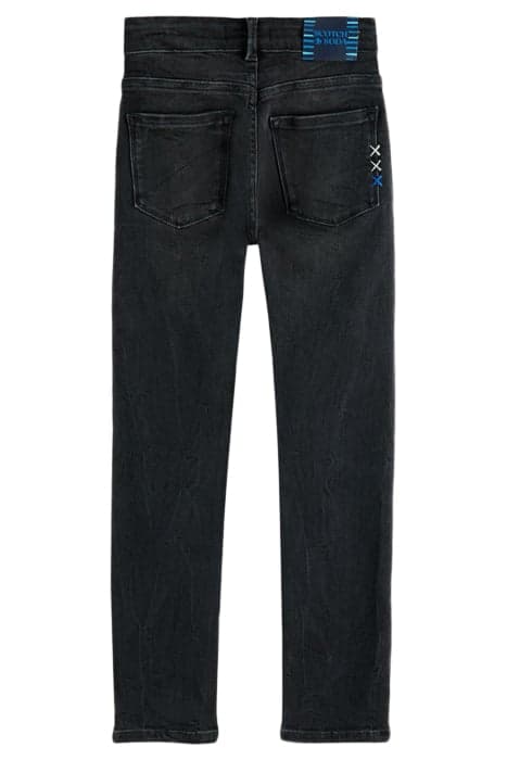 SEASONAL ESSENTIALS TIGGER SKINNY JEANS — BLACK COAST by Scotch & Soda