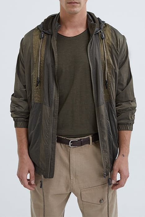 KHAKI NYLON JACKET by IKKS