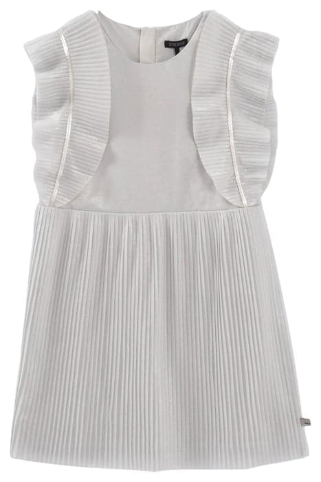 GIRLS’ GREY RUFFLED DRESS by IKKS