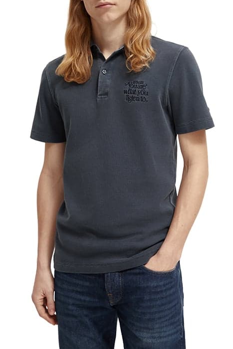 GARMENT DYE JERSEY POLO NIGHT by Scotch & Soda