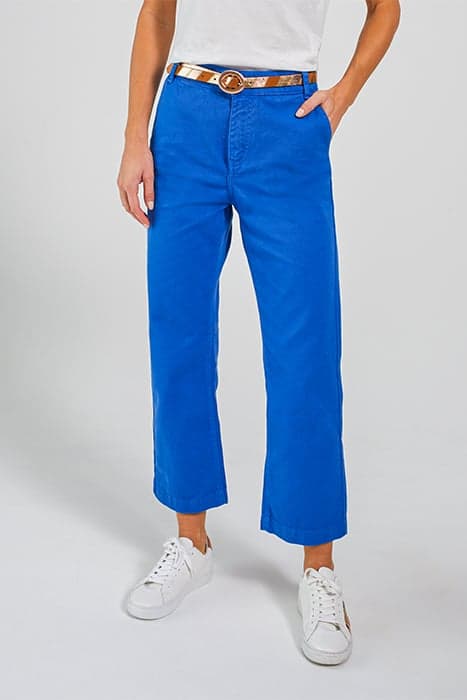 I.CODE COBALT CROPPED JEANS by ICODE