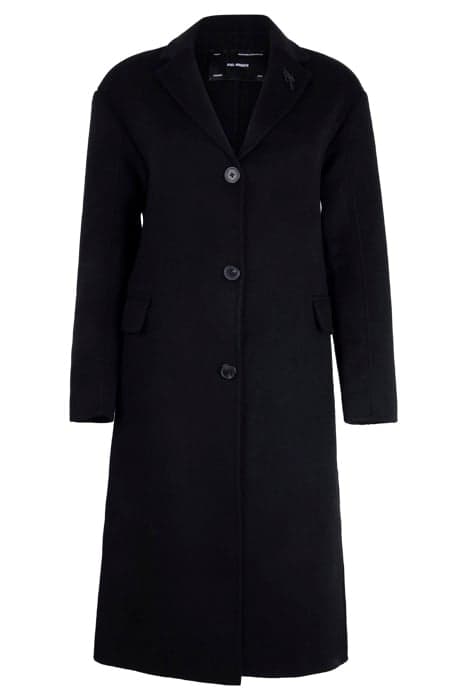 DAWN WOOL COAT BLACK by Axel Arigato