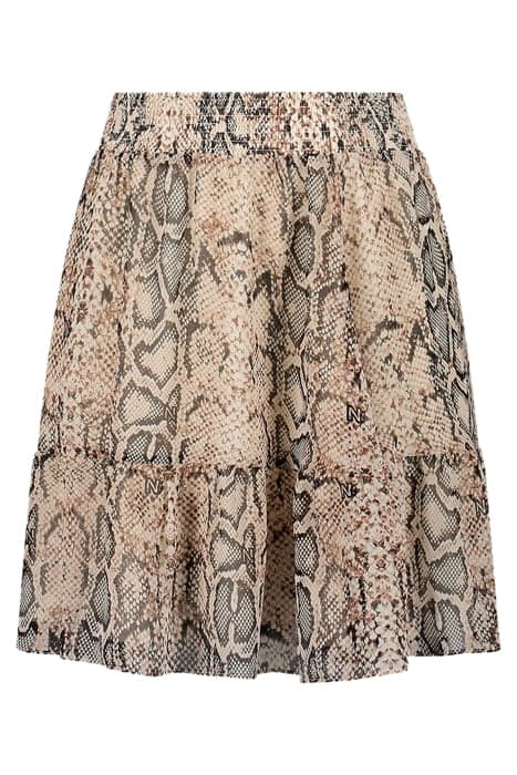 SOLEI SKIRT BLACK/TAUPE/GREY by NIKKIE