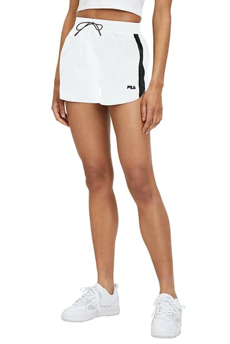 LIMASSOL SHORTS BRIGHT WHITE-BLACK by FILA