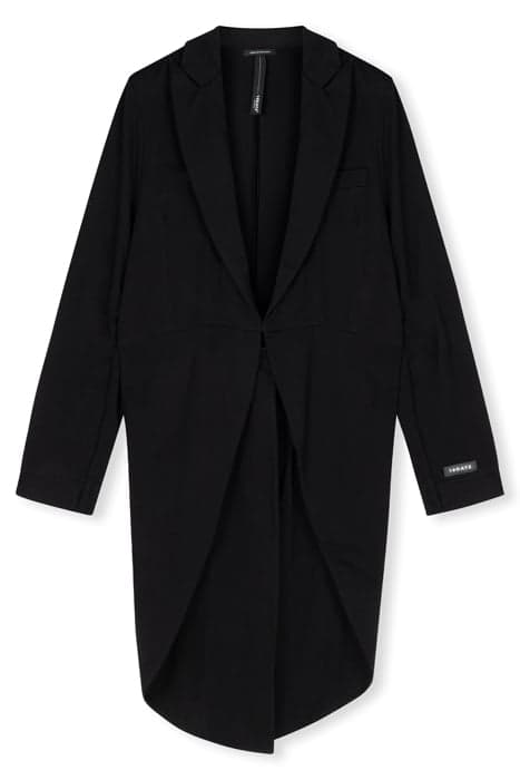 SMOKING BLAZER LONG BLACK by 10DAYS