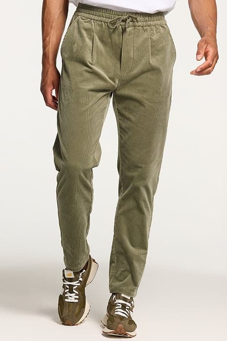 RUSSEL RIB JOGGERS UNIFORM GREEN by Shiwi