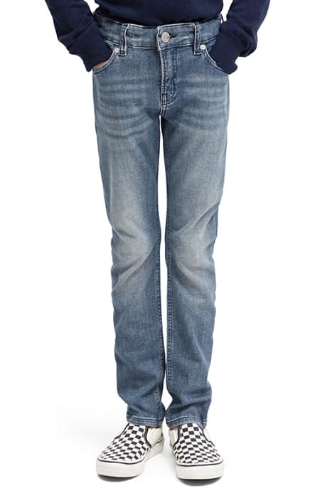 TIGGER SKINNY FIT JEANS —ELECTRIC BLUE by Scotch & Soda