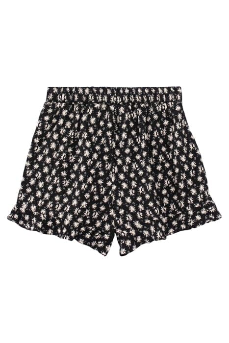 GIRLS’ BLACK GRAPHIC FLOWER PRINT SKORT by IKKS