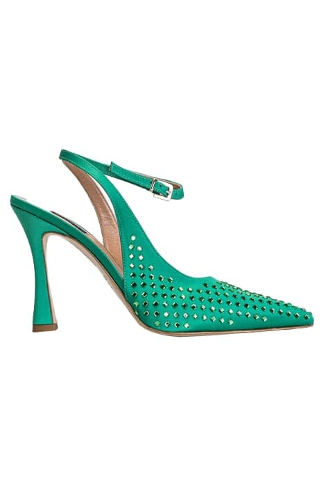 BASILICO SLINGBACK FERN GREEN by PINKO