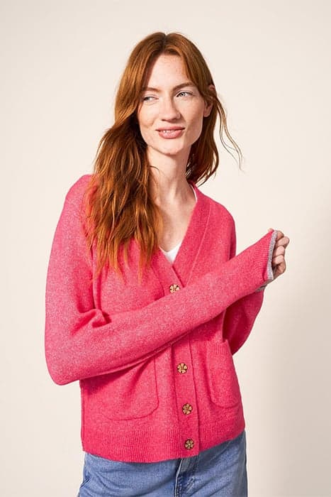 JAMIE CARDI BRIGHT PINK by White Stuff