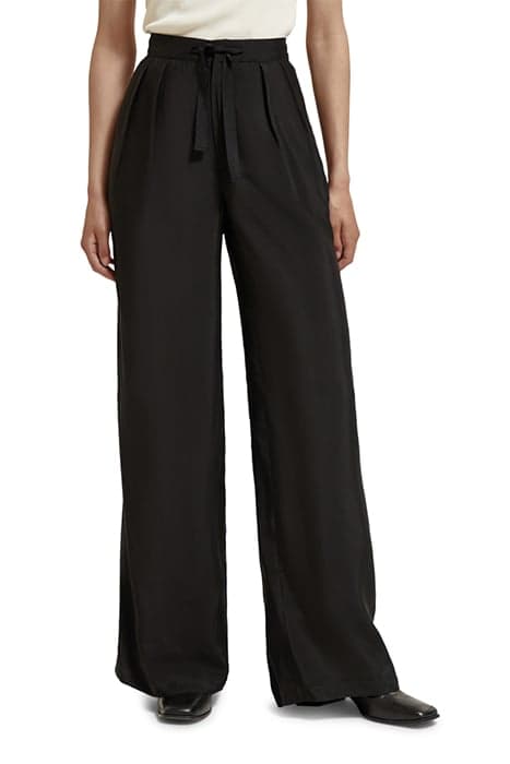 ELENI - HIGH RISE WIDE LEG EMBROIDERED OCCASION PANT EVENING by Scotch & Soda