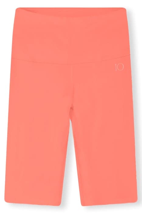 CYCLING SHORTS FLUOR CORAL by 10DAYS