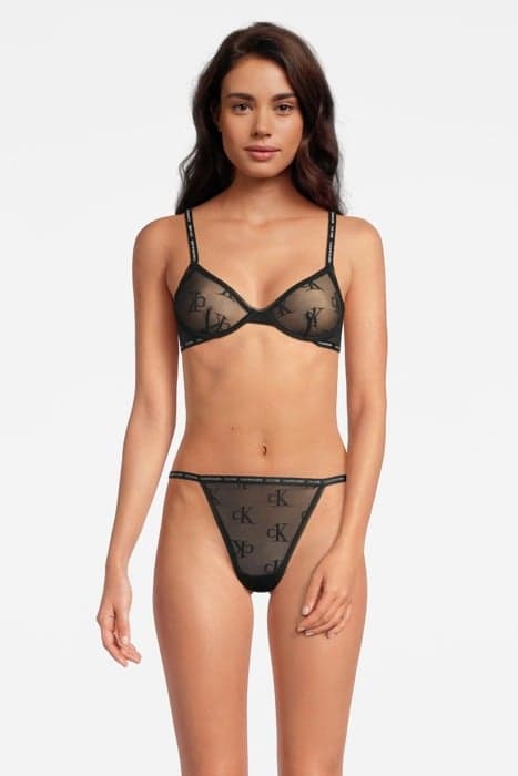 UNLINED DEMI, UB1 BLACK by Calvin Klein