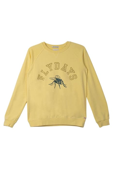 CREWNECK SWEAT WITH ARTWORKS IN SUPER SOFT QUALITY LEMON by Scotch & Soda