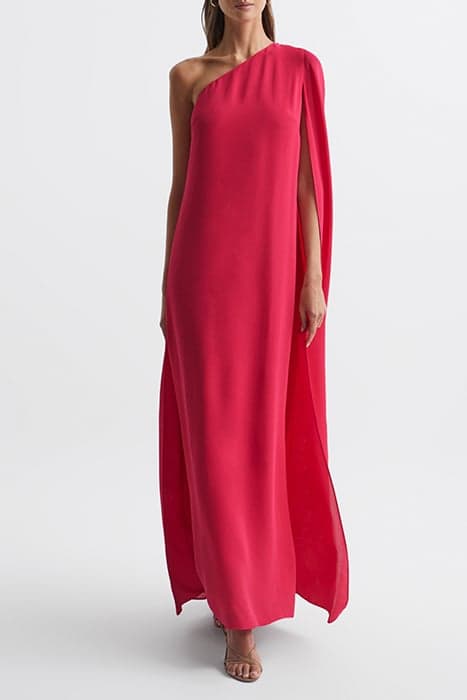 NINA-CAPE MAXI BRIGHT PINK by Reiss