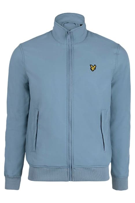 FLEECE LINED FUNNEL NECK JACKET AWAY BLUE by Lyle & Scott