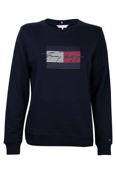 EO/ FLAG C-NK SWTSHR by Tommy Hilfiger