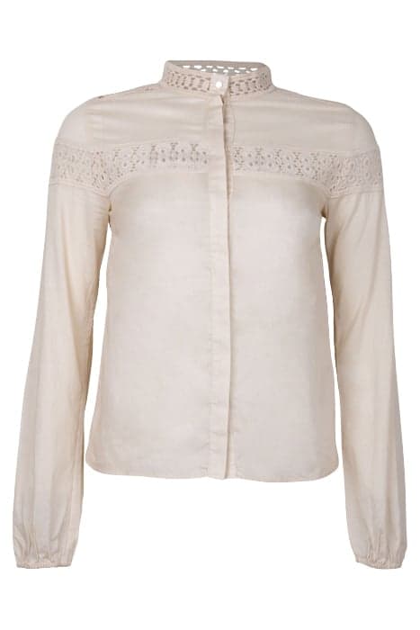 SADIE BLOUSE DUSTY WHITE DUSTY WHITE by NIKKIE