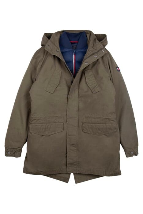 2 in 1  PARKA Olive Tree by Tommy Hilfiger