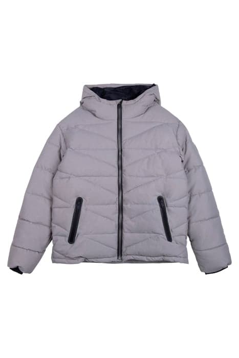 BOYS’ ICE BLUE PADDED JACKET WITH ZIPPED POCKETS BLUE by IKKS