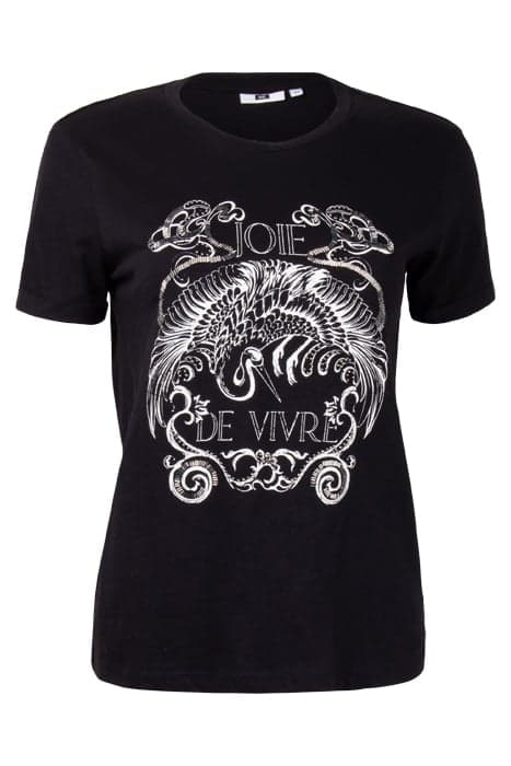 T-SHIRT BLACK by WE Fashion