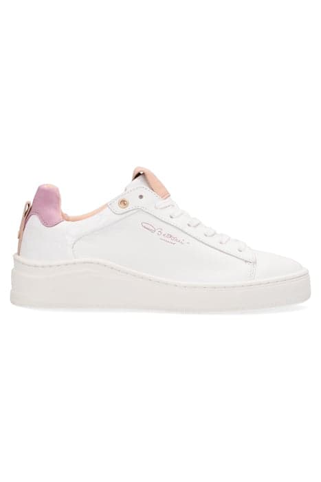 FRS0751 SNEAKER SOFT NAPPA LEATHER WITH SUEDE DETAIL WHITE L by Fred de la Bretoniere