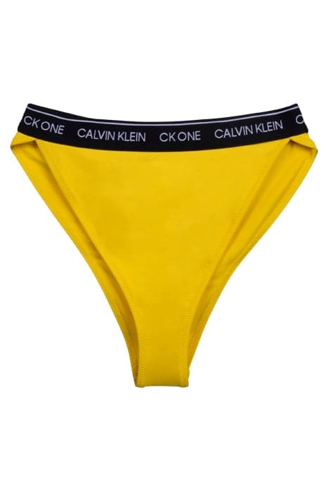 HIGH WAIST CHEEKY BI BOLD YELLOW by Calvin Klein