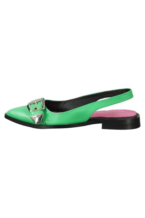 PHIONA LEATHER MULE GREEN by Scotch & Soda Footwear