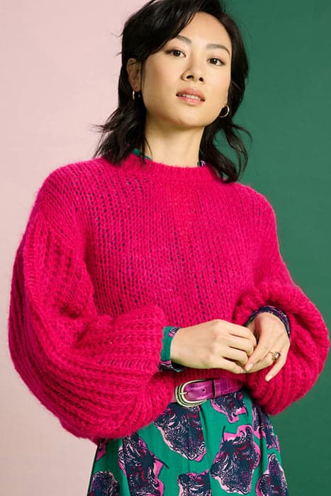 PULLOVER - FIERY PINK by POM Amsterdam