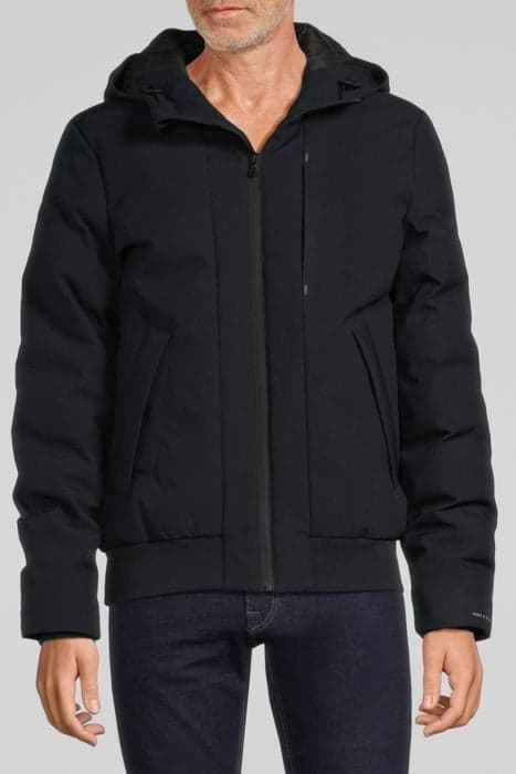 NAVY NYLON WATERPROOF BREATHABLE PADDED JACKET NAVY by IKKS