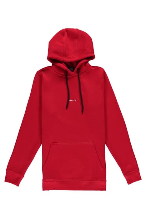 ASPACT BACK LOGO HOODIE RED by ASPACT