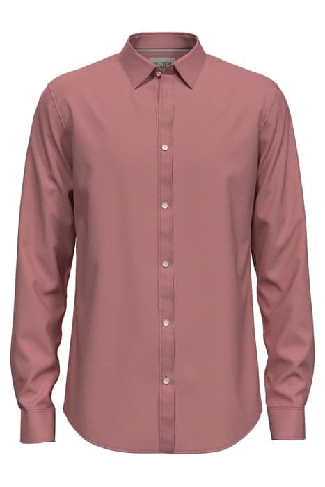 ESSENTIAL POPLIN SHIRT WEATHERED PINK by Scotch & Soda