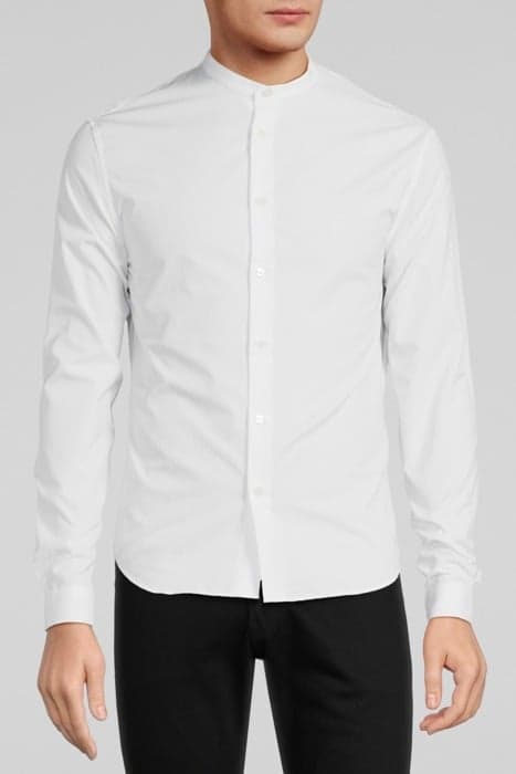 LONG SLEEVED SHIRT CLASSIC OFFICER COLLAR WHITE by The Kooples