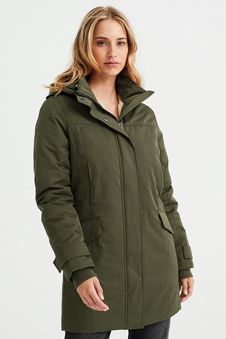 PARKA DARK GREEN by WE Fashion