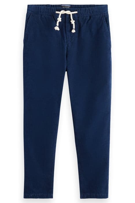 FAVE- WASHED COTTON-BLEND CORDUROY JOGGER NAVY by Scotch & Soda