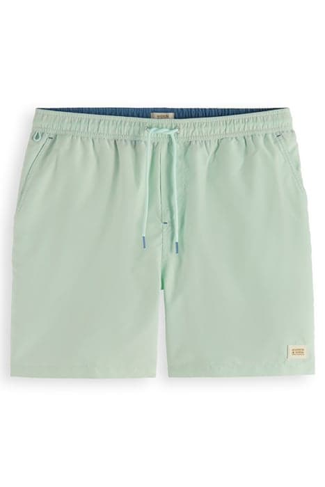 MID LENGTH SWIM SHORT SOLID SEAFOAM by Scotch & Soda