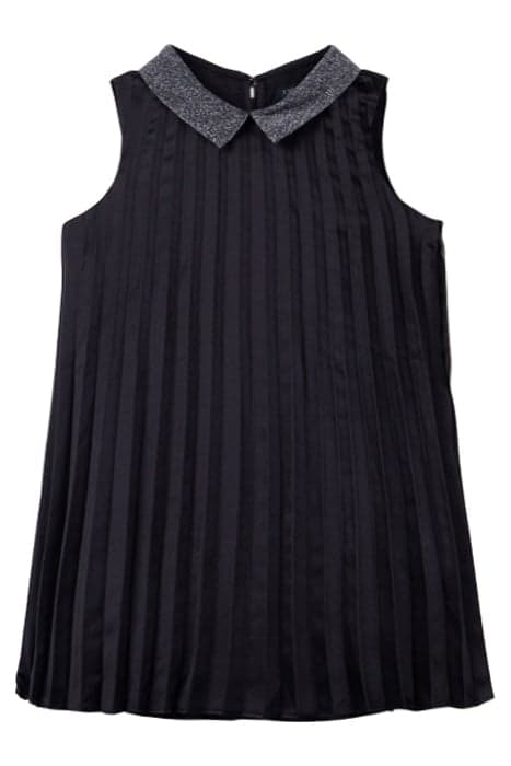 GIRL'S BLACK PLEATED DRESS by IKKS