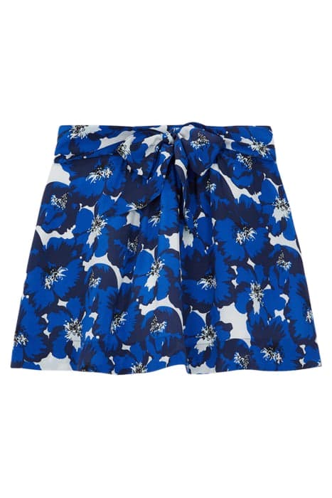 SHORT TIED SKIRT BLUE by The Kooples