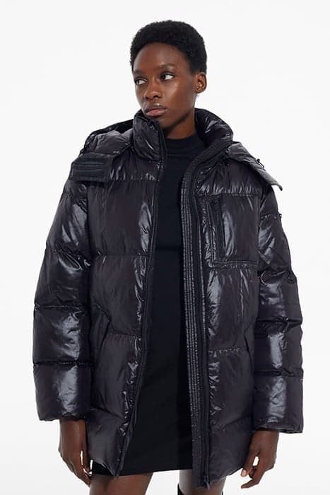 OVERSIZE DOWN JACKET BLACK by The Kooples