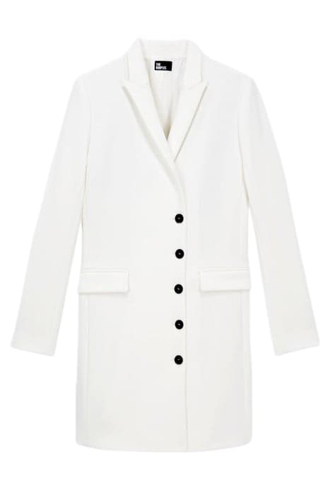 LONG-SLEEVED TAILORED DRESS ECRU by The Kooples