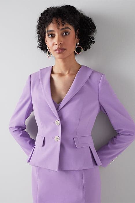 JK ADELE - FOLD BACK COLL LAVENDER by LK Bennett